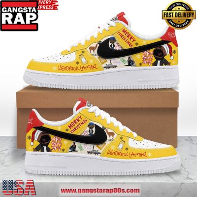 Kendrick Lamar Merry Christmas Special Edition Air Force 1 Shoes Running Sneakers