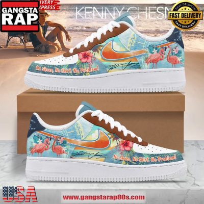 Kenny Chesney Island Vibes Limited Air Force 1 Sneakers Shoes