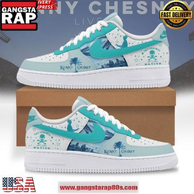 Kenny Chesney No Shoes Nation Air Force 1 Shoes Running Sneakers