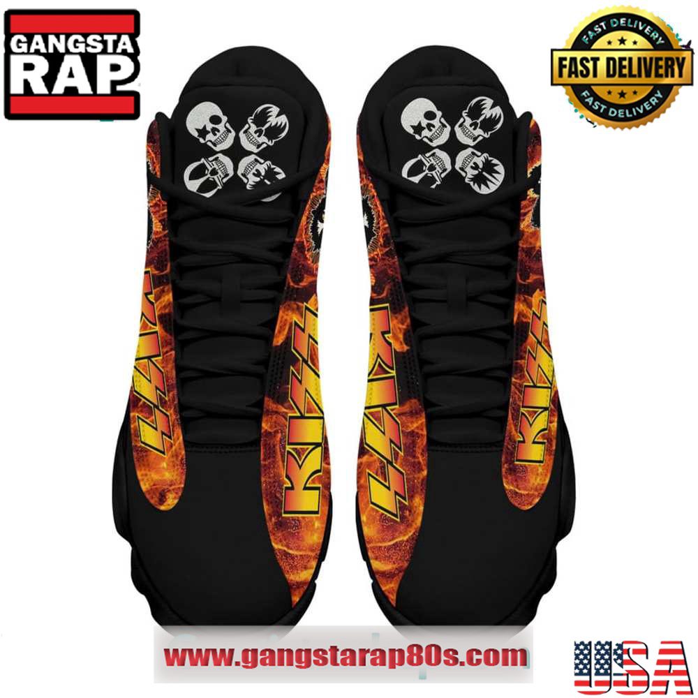 KISS Band Air Jordan 13 Sneakers Shoess KISS Band Air Jordan 13 Sneakers Shoess