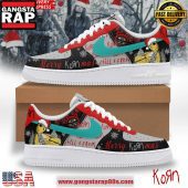 Korn Band Merry Christmas Limited Edition Air Force 1 Running Sneakers Shoes