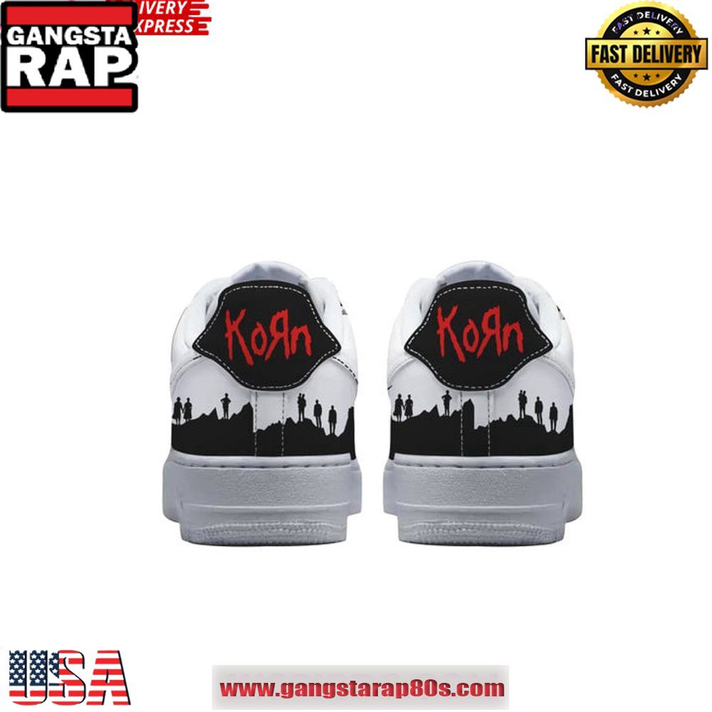 Korn Got the Life Limited Edition Air Force 1 Sneakers Shoes Korn Got the Life Limited Edition Air Force 1 Sneakers Shoes