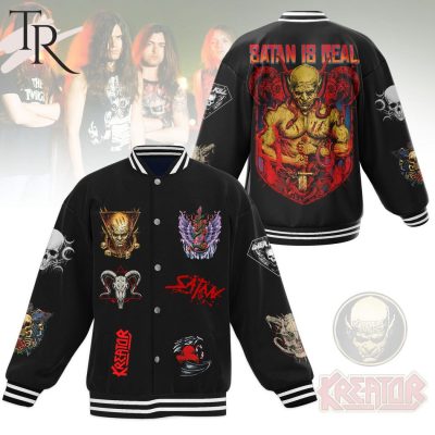 Kreator Satan Is Real Baseball Jacket