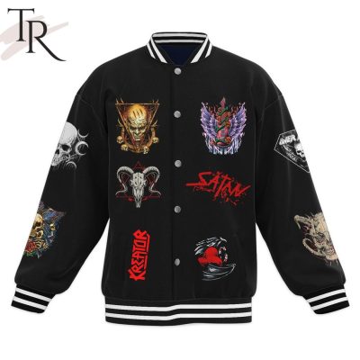 Kreator Satan Is Real Baseball Jacket