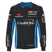 Kyle Larson Hoodie Chip Ganassi Sweater Creditone Bank Nascar Cup Monster Energy Kyle Larson Dc Solar Ganassi Racing Racing Uniform 7fvno.jpg - demo10