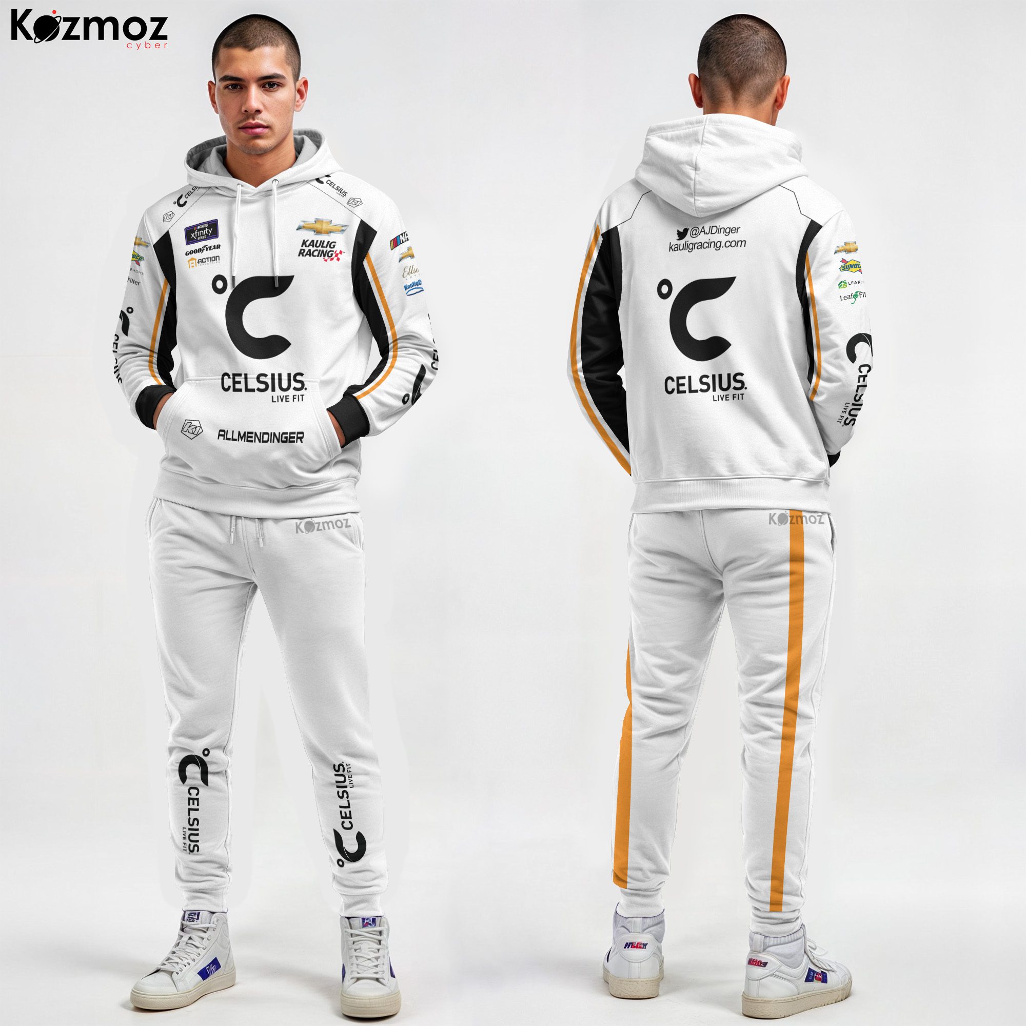 Allmendinger Celsius Racing Costume 2024 Collection - NASCAR Racing Team Allmendinger Celsius Racing Costume 2024 Collection - NASCAR Racing Team