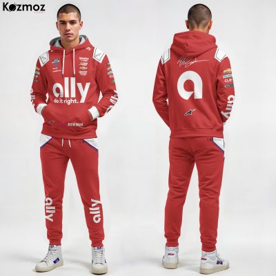 Alex Bowman Ally Red Racing Costume 2024 Collection - NASCAR Racing Suit