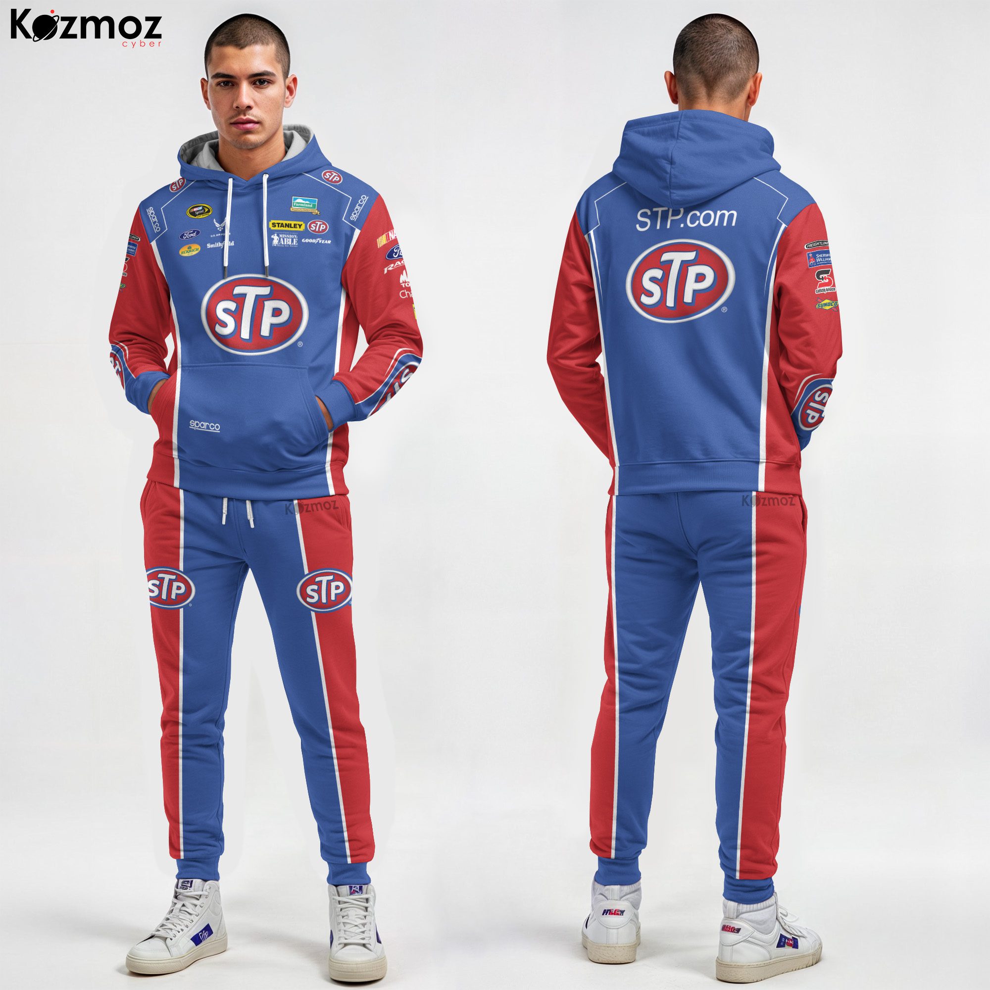 Aric Almirola STP Racing Suit Red Blue 2012 Collection - NASCAR Team Aric Almirola STP Racing Suit Red Blue 2012 Collection - NASCAR Team
