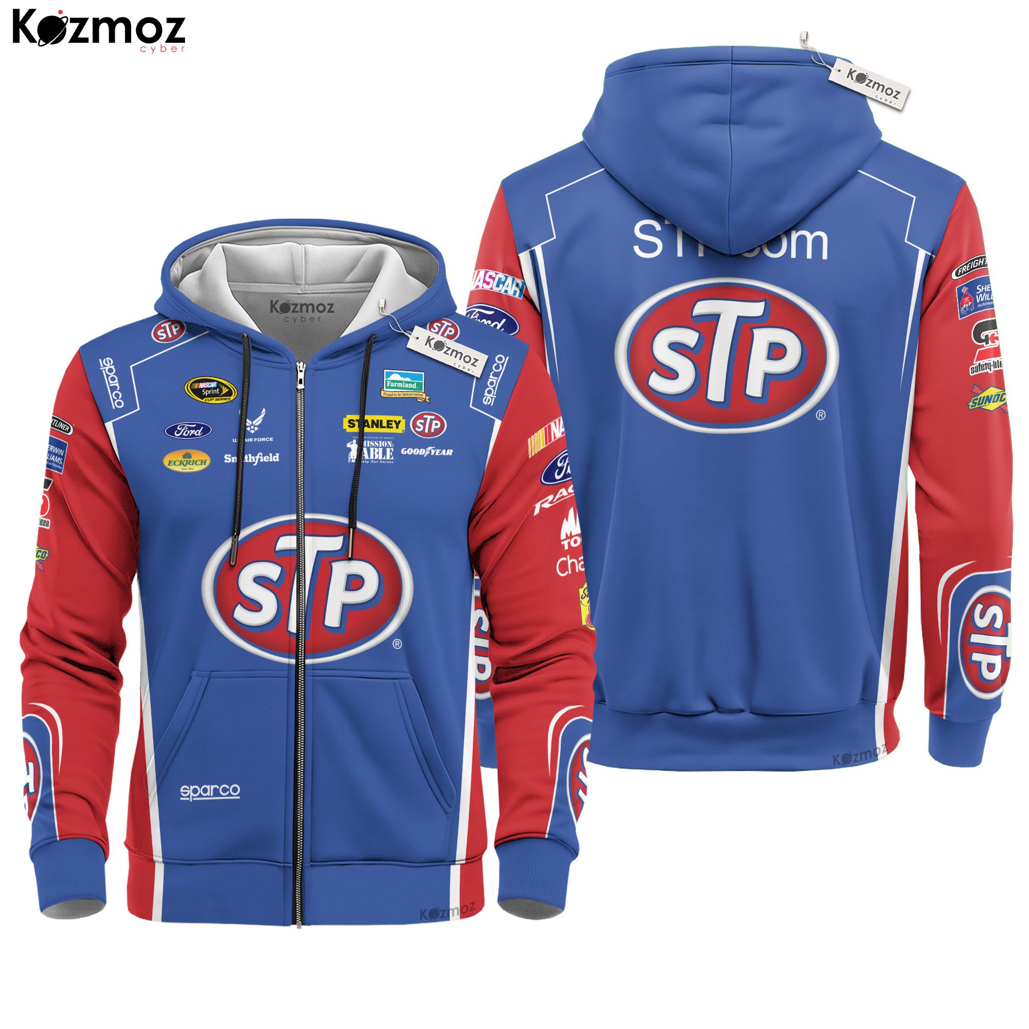 Aric Almirola STP Racing Suit Red Blue 2012 Collection - NASCAR Team Aric Almirola STP Racing Suit Red Blue 2012 Collection - NASCAR Team