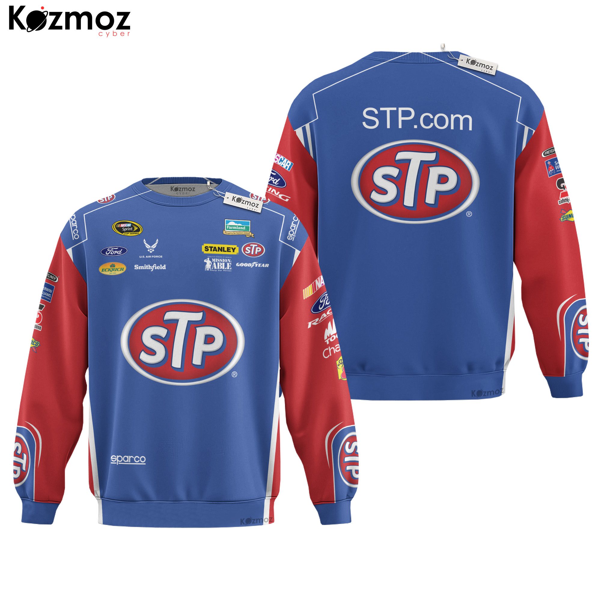 Aric Almirola STP Racing Suit Red Blue 2012 Collection - NASCAR Team Aric Almirola STP Racing Suit Red Blue 2012 Collection - NASCAR Team
