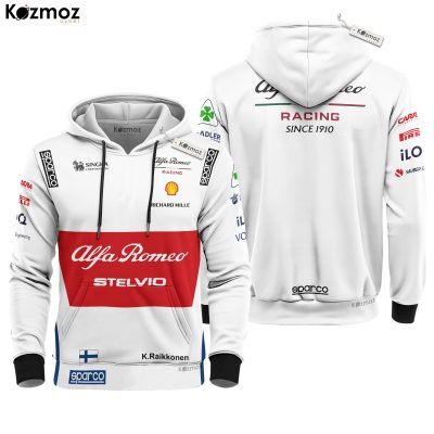 Kimi Raikkonen Racing Costume 2019 Azerbaijan Collection ? Alfa Romeo F1 Racing Team