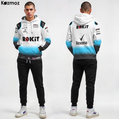 George Russell Racing Costume 2019 Promo Shoot Collection ? Williams F1 Racing Team