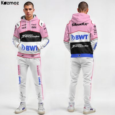 George Russell Racing Costume 2017 Abu Dhabi GP FP1 Collection ? Force India F1 Racing Team
