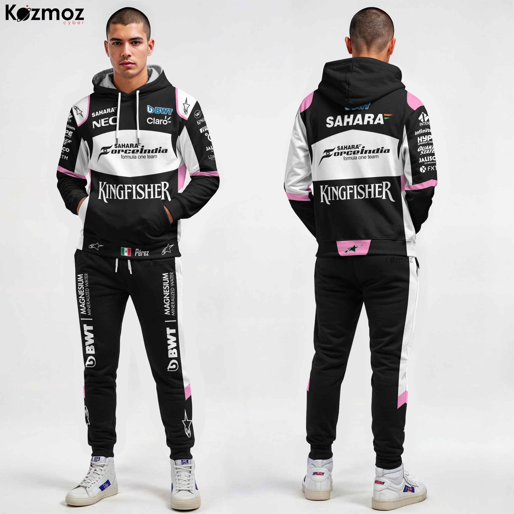 Sergio Perez Racing Costume 2017 Collection ? Force India F1 Racing Team Sergio Perez Racing Costume 2017 Collection ? Force India F1 Racing Team