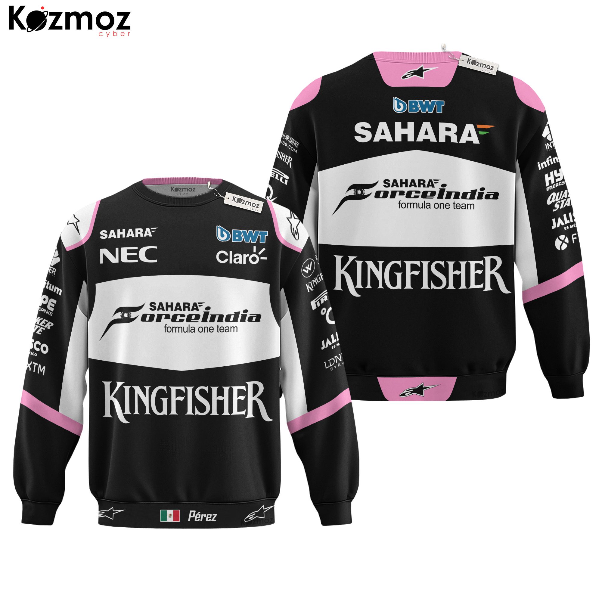 Sergio Perez Racing Costume 2017 Collection ? Force India F1 Racing Team Sergio Perez Racing Costume 2017 Collection ? Force India F1 Racing Team