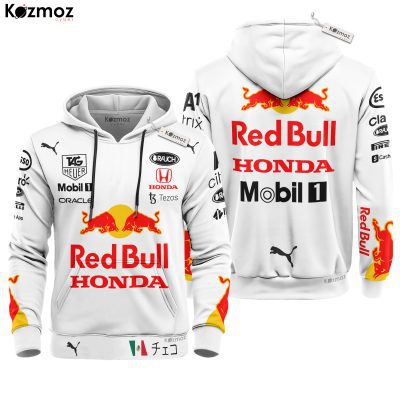Sergio Perez Racing Costume 2021 Collection ? Red Bull Racing F1 Racing Team White Version