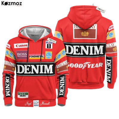 Nigel Mansell Racing Costume 1988 Canon Williams Stand 21 Collection ? Williams F1 Racing Team