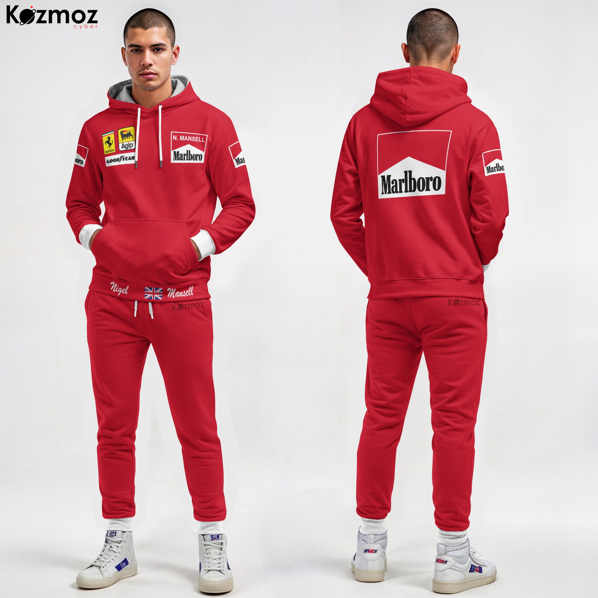 Nigel Mansell Racing Costume 1991 Embroidered Patches Go Kart Racing Uniform ? Go Kart Racing Team Nigel Mansell Racing Costume 1991 Embroidered Patches Go Kart Racing Uniform ? Go Kart Racing Team