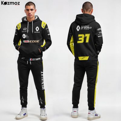 Esteban Ocon Racing Costume 2020 Renault F1 Race Suit Replica ? Renault F1 Racing Team