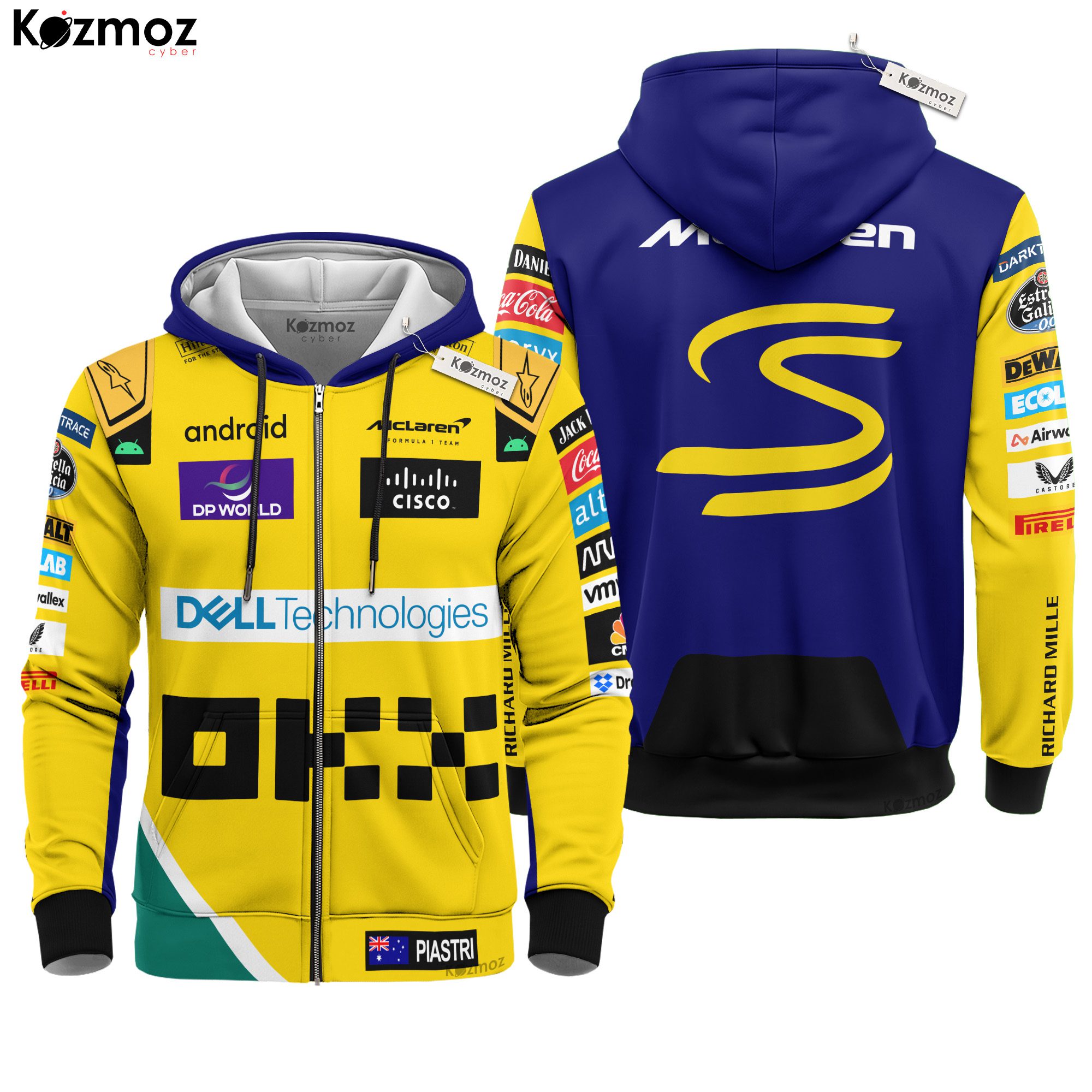 Oscar Piastri Racing Costume 2024 Monaco GP Collection ? McLaren F1 Racing Team Oscar Piastri Racing Costume 2024 Monaco GP Collection ? McLaren F1 Racing Team