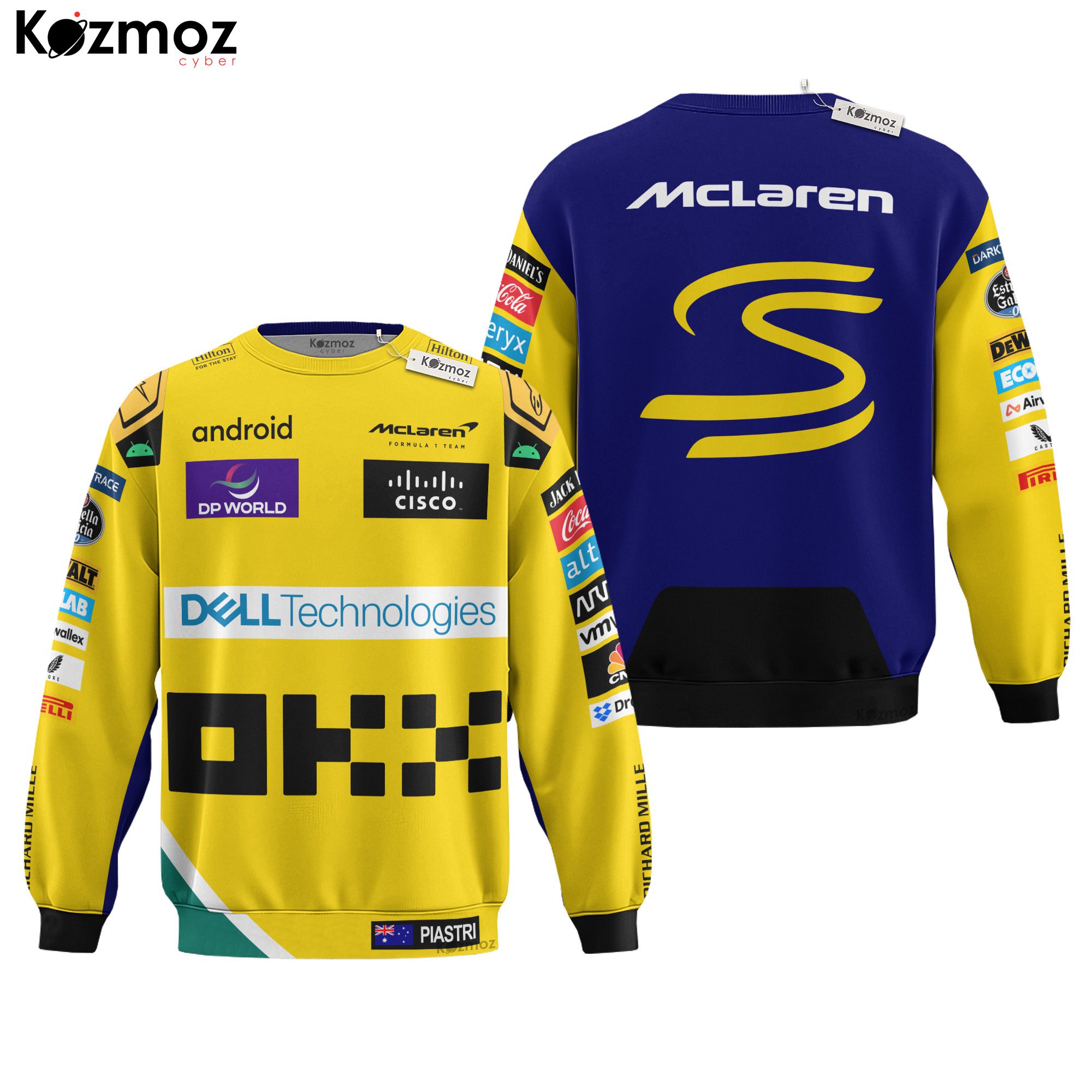 Oscar Piastri Racing Costume 2024 Monaco GP Collection ? McLaren F1 Racing Team Oscar Piastri Racing Costume 2024 Monaco GP Collection ? McLaren F1 Racing Team