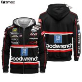 L250425901 Dale Earnhardt 1993 Nascar Race Used Crew Suit Sr Rcr Goodwrench Black Back 3 H3105.jpg - demo10