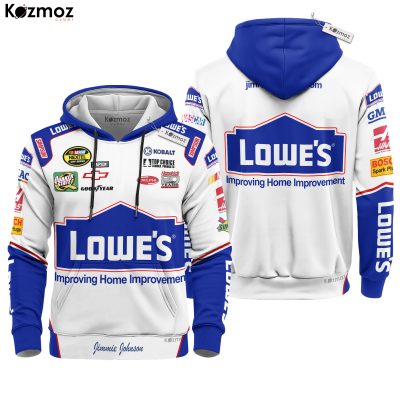 Jimmie Johnson Racing Costume Lowe s Gainsco 2024 Collection ? Legacy Motor Club NASCAR Racing Team