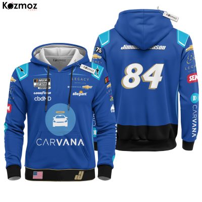 Jimmie Johnson Racing Costume 2023 Carvana Collection ? Legacy Motor Club NASCAR Racing Team