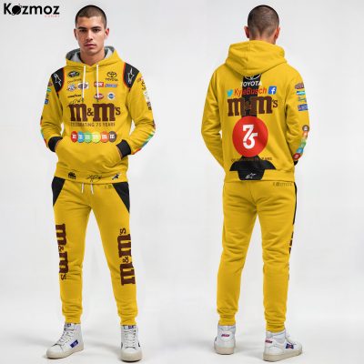 Kyle Busch Racing Costume Signed & Race-Used 2015 ? M&M's NASCAR Cup Series Racing Team