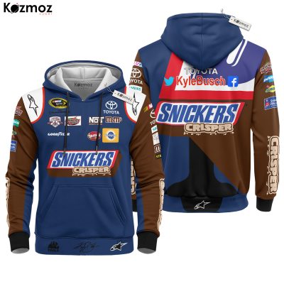 Kyle Busch Racing Costume 2016 Collection ? Snickers Crisper NASCAR Racing Team