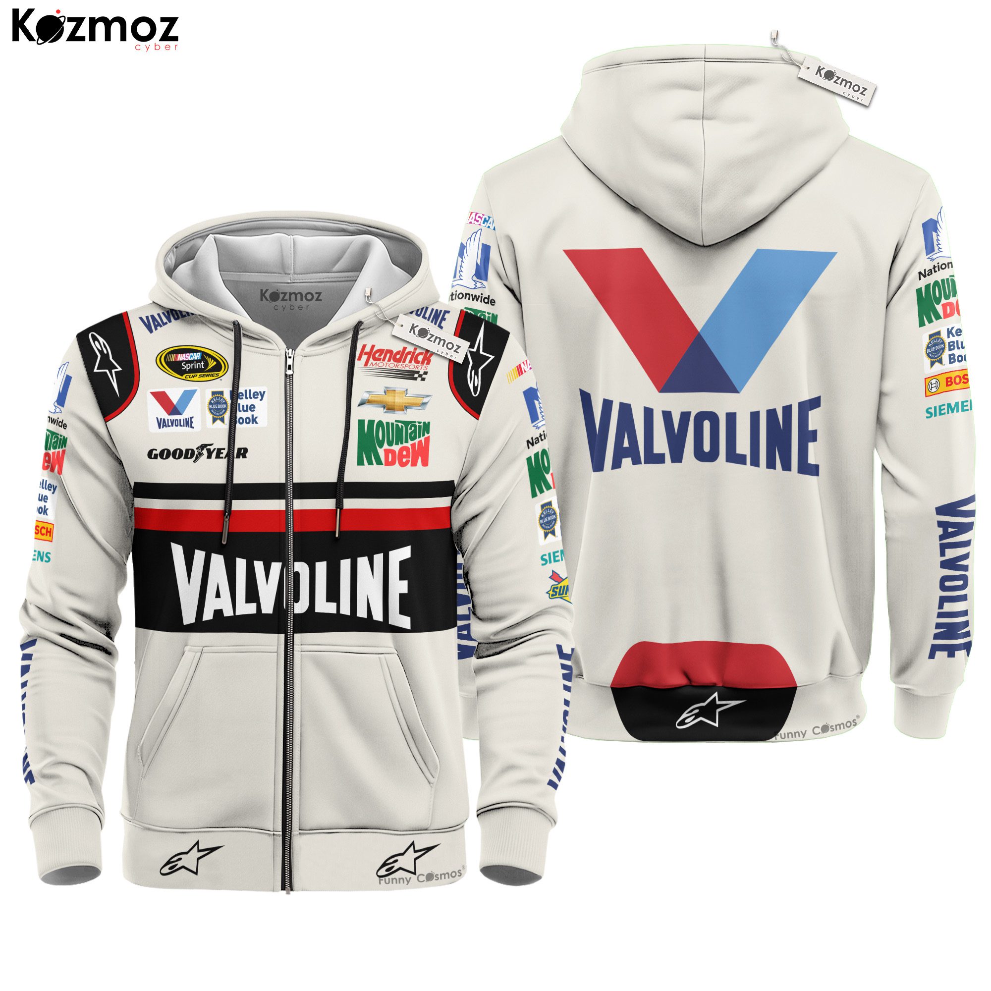 Dale Earnhardt Jr. Racing Firesuit Costume Darlington Race Used Valvoline 2015 Collection ? Hendrick Motorsports NASCAR Racing Team Dale Earnhardt Jr. Racing Firesuit Costume Darlington Race Used Valvoline 2015 Collection ? Hendrick Motorsports NASCAR Racing Team