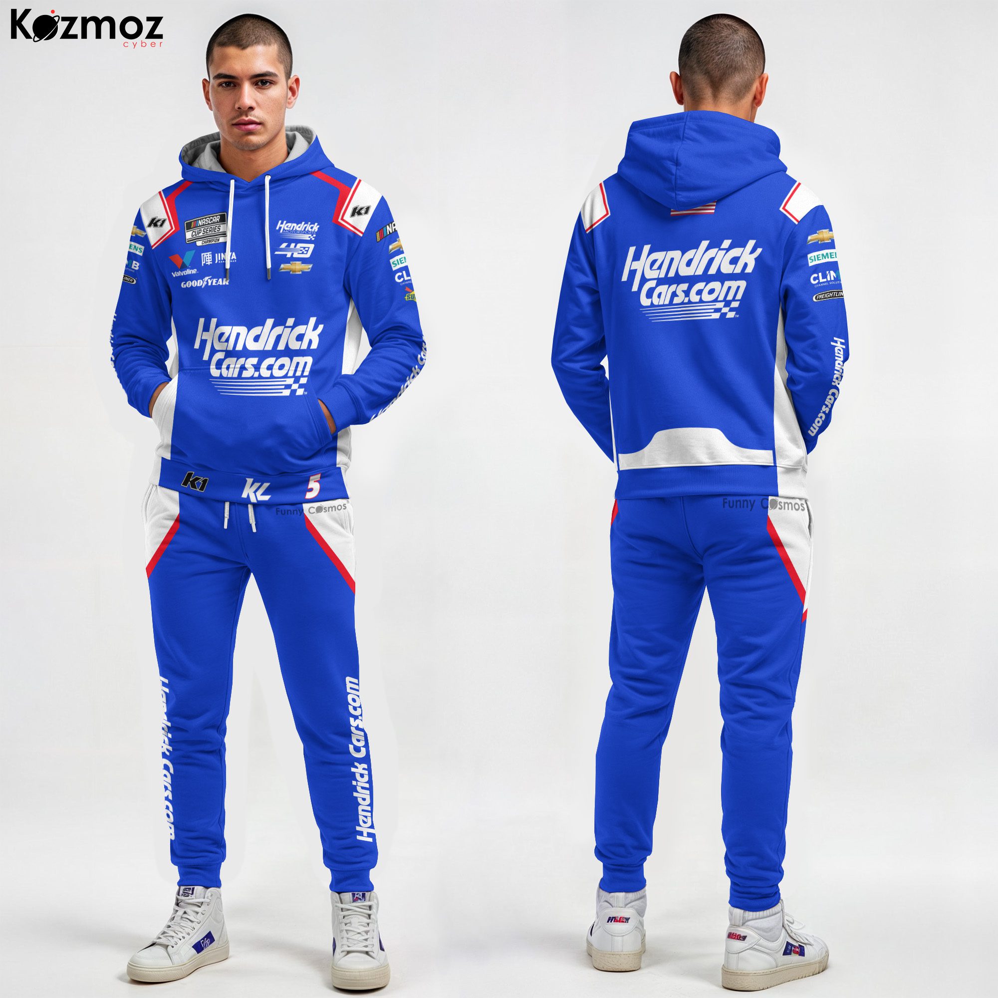 Kyle Larson Racing Firesuit Costume Race Weekend Sweep Bristol 2025 Collection ? Hendrick Motorsports NASCAR Racing Team Kyle Larson Racing Firesuit Costume Race Weekend Sweep Bristol 2025 Collection ? Hendrick Motorsports NASCAR Racing Team