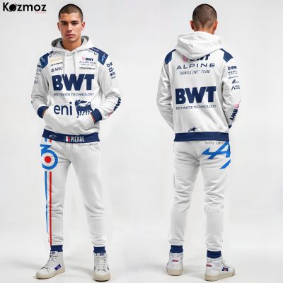 Pierre Gasly Racing Suit Alpine 70th Anniversary Collection ? BWT Alpine F1 Team