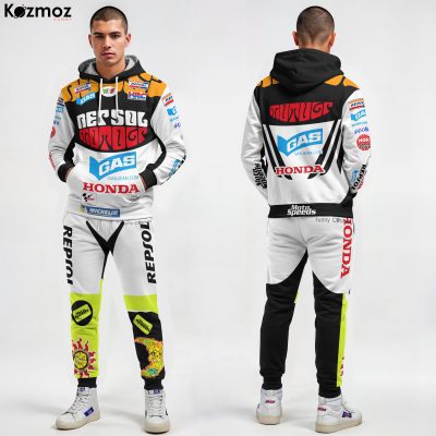 Valentino Rossi Racing Suit Repsol Honda Racing 2003 Collection - Repsol Honda MotoGP Team