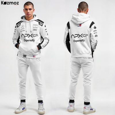 Brad Pitt Racing Suit Sonny Hayes F1 Film Costume (White Version) Collection - F1 Movie