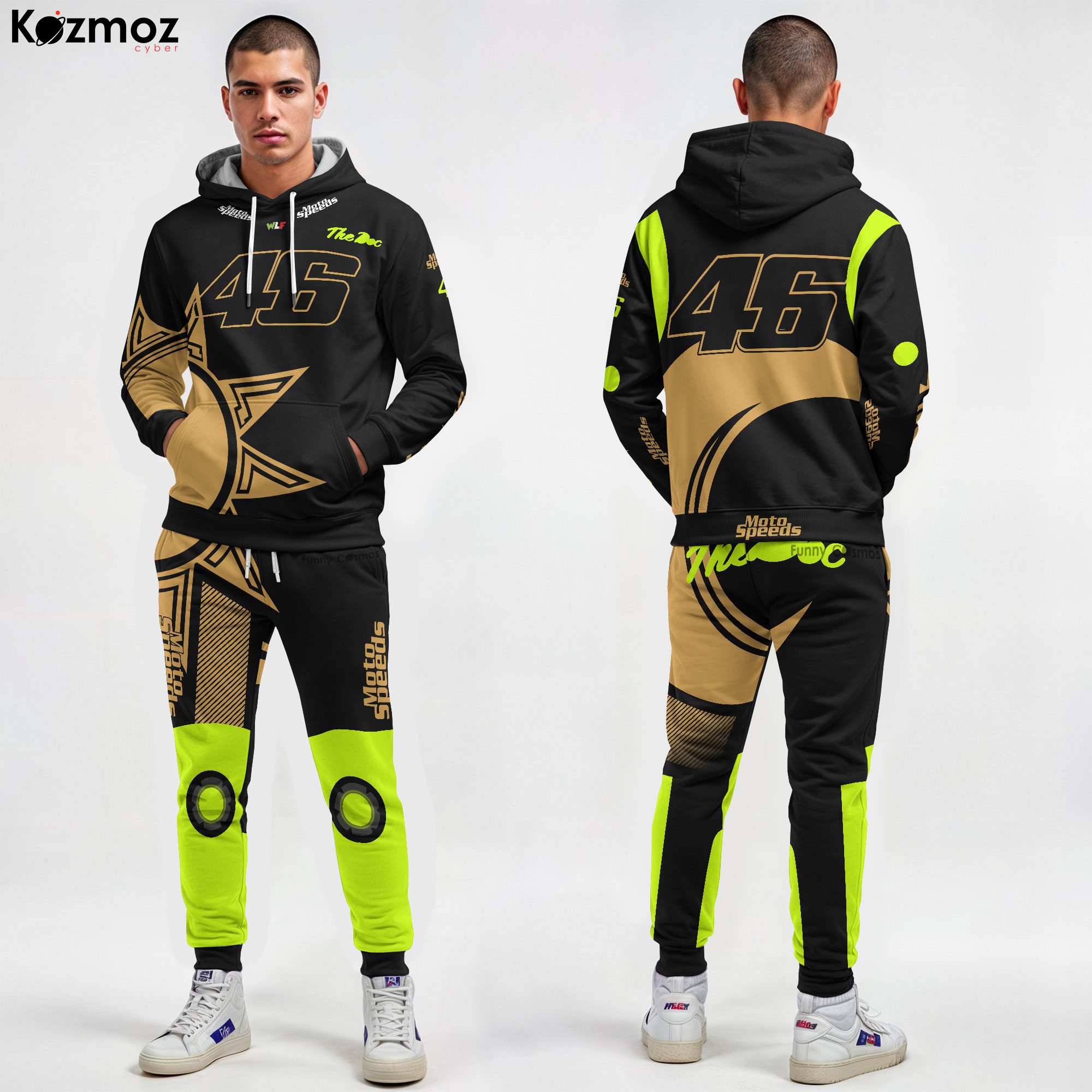 Valentino Rossi Leather Suit Soleluna Vale46 2021 Collection ? Yamaha MotoGP Racing Team Valentino Rossi Leather Suit Soleluna Vale46 2021 Collection ? Yamaha MotoGP Racing Team