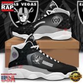 NFL Las Vegas Raiders New Design Air Jordan 13 Running Sneakers Shoes
