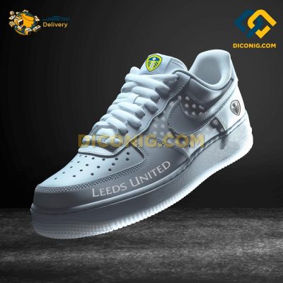 Leeds United Custom Shoes EPL Air Force 1 DICONIG FASHION