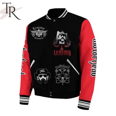 Lemmy Born To Lose Live To Win Motorhead Baseball Jacket