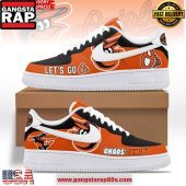 Let?s Go Baltimore Orioles MLB Limited Edition Air Force 1 Sneakers Shoes