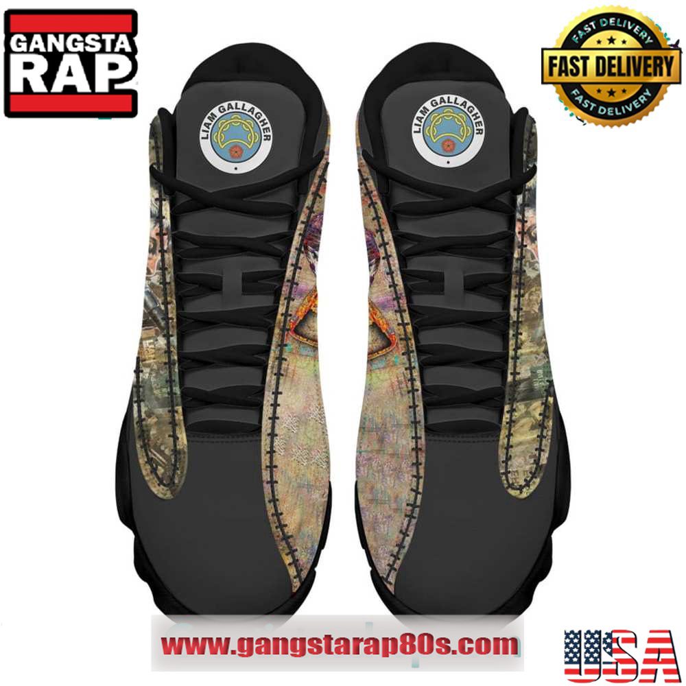 Liam Gallagher Dont Look Back In Anger Air Jordan 13 Sneakers Shoess Liam Gallagher Dont Look Back In Anger Air Jordan 13 Sneakers Shoess