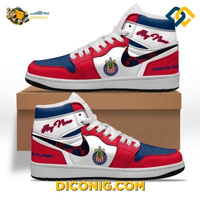 LIGA MX Chivas Guadalajara Custom Air Jordan 1 Custom Shoes DICONIG FASHION