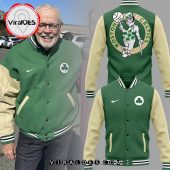 Limited Edition Boston Celtics New Green Baseball Jacket Gang Of Rockstars - demo10