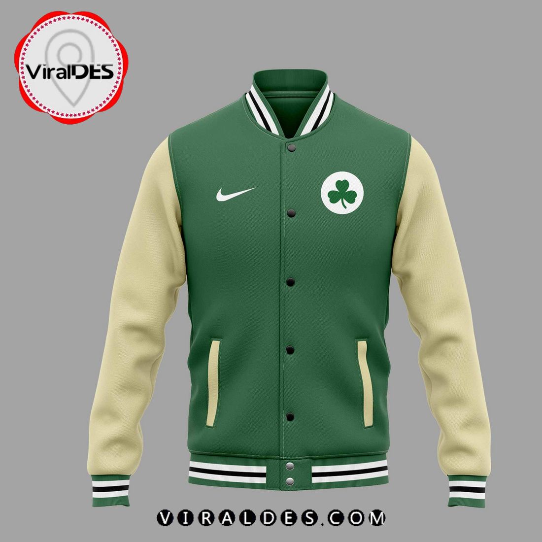 Limited Edition Boston Celtics New Green Baseball Jacket Limited Edition Boston Celtics New Green Baseball Jacket