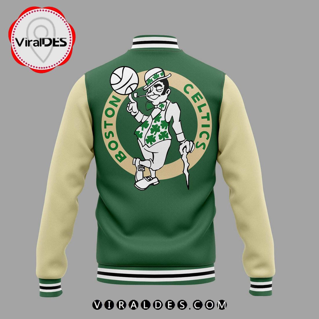 Limited Edition Boston Celtics New Green Baseball Jacket Limited Edition Boston Celtics New Green Baseball Jacket