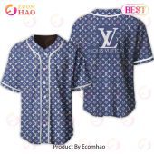 Louis Vuitton White Mix Violet Luxury Brand Jersey Limited Edition