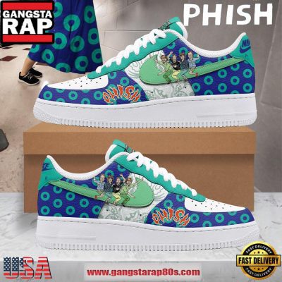 Limited Edition Phish 2025 Air Force 1 Running Sneakers Shoes