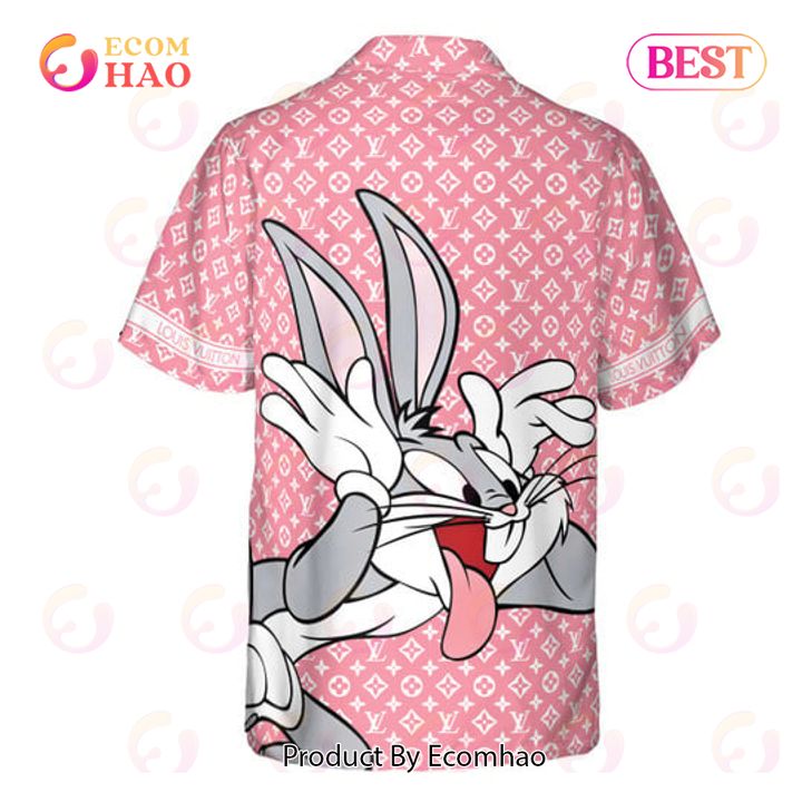 Looney Tunes Cartoon Cute Bugs Bunny LV Louis Vuitton Hawaiian Shirts Looney Tunes Cartoon Cute Bugs Bunny LV Louis Vuitton Hawaiian Shirts