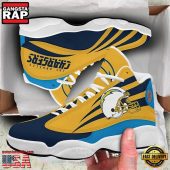 NFL Los Angeles Chargers Football Air Jordan 13 Shoes
