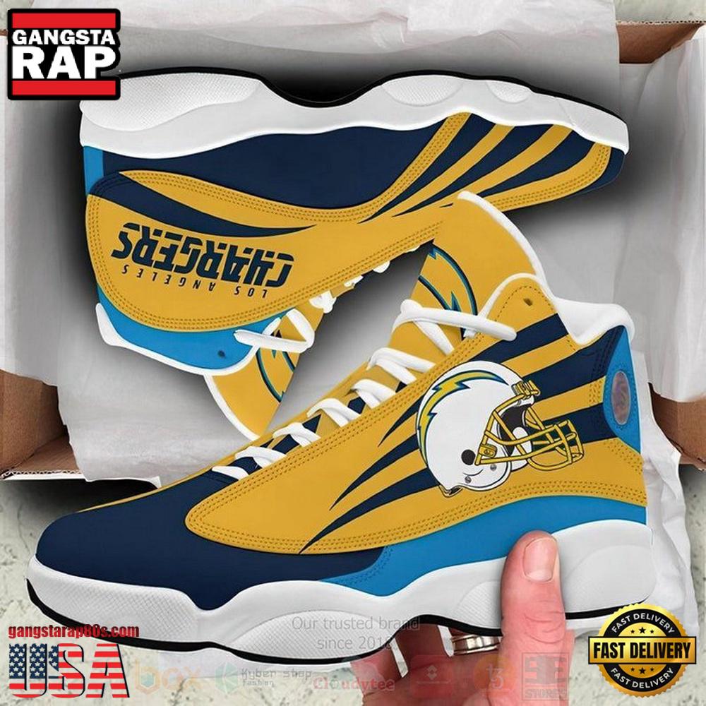 NFL Los Angeles Chargers Football Air Jordan 13 Shoes NFL Los Angeles Chargers Football Air Jordan 13 Shoes